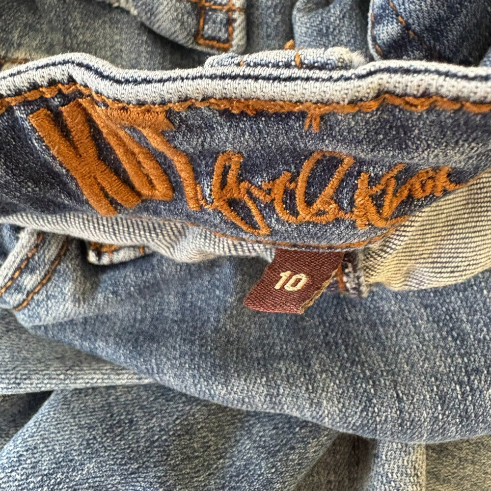 Kut From The Kloth Carlo Ankle Skinny Jeans Blue Size 10 - Picture 14 of 14